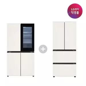 [LG][LG전자 직영] LG 디오스 세트상품 T876MEE312+Z403MEEF53 (냉장고+김치냉장고)