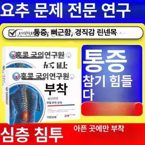 허리 통증 해방 찜질 요추 패치 5박스 관절