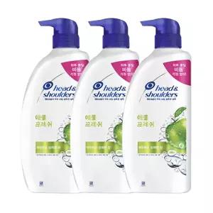 헤드앤숄더 애플 프레쉬 샴푸 850ml 3개