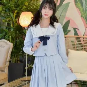 교복몰 퓨어 리프 스카이 일본여고생 세라복 긴팔