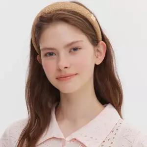 [롯데백화점]마리끌레르 라피아 볼드 헤어밴드(MAGBAC01MBE)