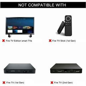 Fire TV Stick 4K Max 3세대 스틱 라이트 큐브 스마트 TV 컨트롤러용 교체용 Bluetooth 음성 원격 제어는 A