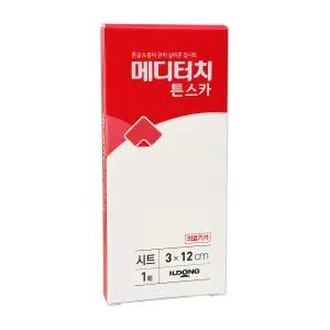 메디터치 튼스카 시트 1개 3x12cm 흉터관리 튼살시트 실리콘 피부케어
