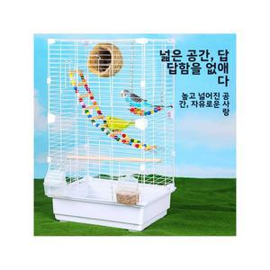 대형 투명 새장 빌라 가정용 특대형 기타 애완동물용 철망 호랑이피알새 및 모델