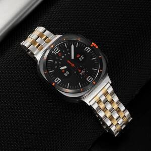 삼성 갤럭시 워치 8/클래식 8 40mm 44mm 용 스테인리스 스틸 밴드, 워치 울트라 2용 스트랩, 갤럭시 워치 7