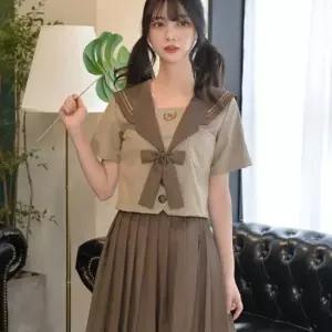 교복몰 무드가득 코코아 일본여고생 세라복  반팔