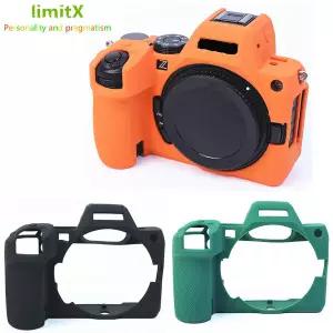 Z5II 소프트 실리콘 갑옷 스킨 케이스 보호 바디 커버 카메라 가방 Nikon Z5II 카메라 전용 미끄럼 방지 디