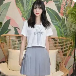 교복몰 부드러운 하늘 일본여고생 세라복 세트 반팔
