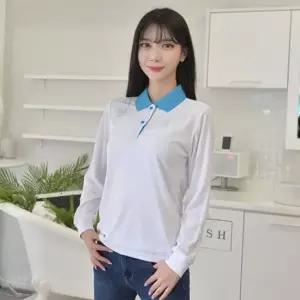 교복몰 컬러 카라티 (반팔 긴팔) (6컬러) 반티 생활복