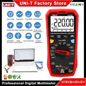 UNI-T UT61B+ UT61E 플러스 스마트 멀티미터 디지털 폴리머  가용 전기 테스터 도구 아날로그