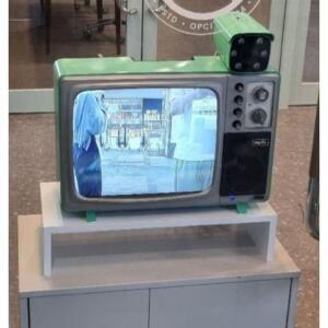 옛날 티비 레트로 텔레비전 소품 TV 촬영소품 엔틱 오래된