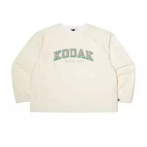 코닥 K4323EWTB2IVR 에센셜 워딩로고 우븐 맨투맨 IVORY 4299676