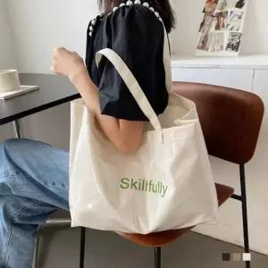 SKILLFULLY 방수심플캔버스 토트백 3종 204902 방수에코백 방수토트백 기저귀가방 여성토트백