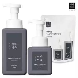 [하프클럽/]아빠마음 핸드워시 버블 손세정제 3종세트