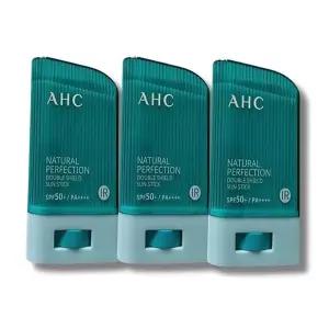 [셀러허브]AHC 내추럴 퍼펙션 더블쉴드 선스틱 22g 3개 (S49812770)