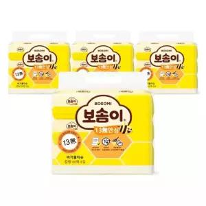 깨끗한나라 보솜이 13무 안심 60매x6입 x 4팩 (총24개) 캡형 물티슈