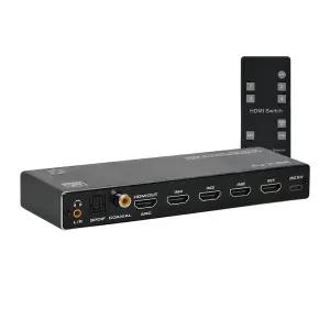 키메라 4대1 HDMI선택기/434SW4K60 4x1 HDMI2.0 선택기