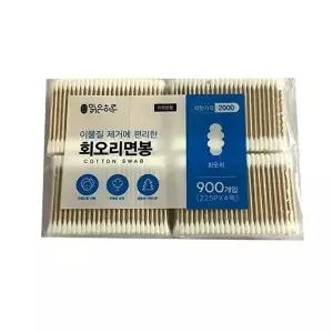 회오리면봉 900P 나무225Px4팩 OPP-WFJE4H1
