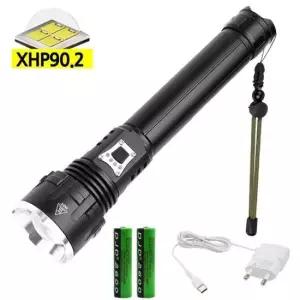 LED후레쉬 LED 서치라이트 랜턴 충전식 손전등 후레쉬 XHP90.2