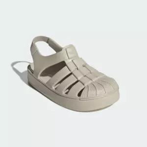 아디다스 슈퍼스타 샌들 키즈 Unisex Originals Beige