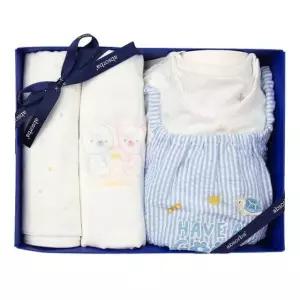 [갤러리아] (압소바출산,백일,바디슈트)잭반소바디슈트(티셔츠)+손수건10장세트(A13-1061SET)