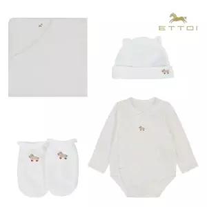 에뜨와 ETTOI 큐렛배내수트속싸보모자양말SET 07T117902/임신,출산.붉은말띠,조카선물 07T117902JS 4982
