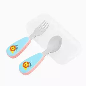 [골드스마일]유아용 수저 세트 유치원 아기 이유식 영아