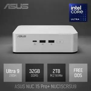 ⓒ ASUS NUC 15 Pro+ NUC15CRSU9 32GB 2TB / 산업용 주식용 기업용 작고 가벼운 고성능 미니PC