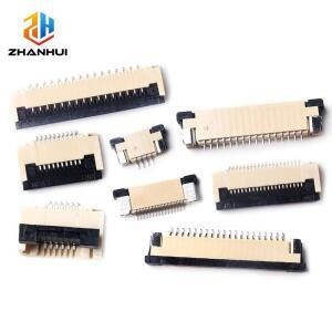5개 FPC/FFC 플랫 케이블 커넥터 - 0.5mm/1.0mm 피치 플립형 서랍형 상단/하단 접촉 소켓(4P-60핀)