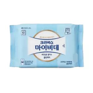 크리넥스 마이비데 클린케어 46매X20팩 리필 화장실용 물티슈