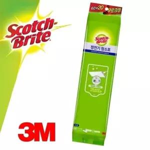 3M748 대형 정전기 리필80매 청소포 막대걸레용