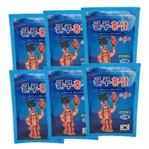 글루홍삼 패드 25매입 붙이는 찜질 팩 건강 패치 6개