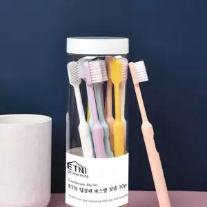 대용량 파스텔 부드러운모 칫솔 10P