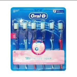 OralB 초소형헤드 초미세모 잇몸케어 칫솔 6개입