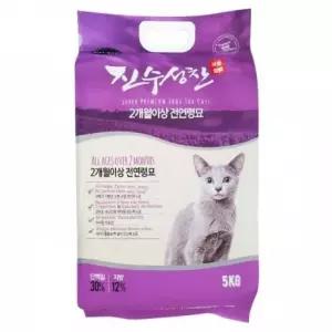 진수성찬 2개월이상 전묘용 5kg 고양이간식 고양이밥 고양이특식 (W34F0FC)