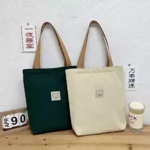 깜찍한가방 데일리 캔버스가방 가방 곰돌이포인트