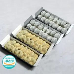 굳지않는 전통 떡 에디션S1 떡 선물세트 [콩쑥개떡840g+콩쑥개떡840g+쑥두텁떡840g+쑥두텁떡840g]