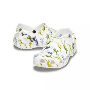 크록스 키즈 클래식 캐릭터 프린트 클로그 DINO 24SKCL209695