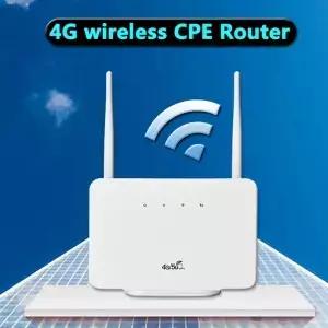 4G 무선 라우터 300Mbps 모뎀 가정 여행 업무용 SIM 카드 슬롯이 있는 외부 안테나