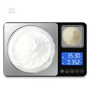 디지털 듀얼 플랫폼 33파운드 대형 및 1.1파운드 미니 식품 저울(듀얼 라인 LCD 디스플레이 스테인리스