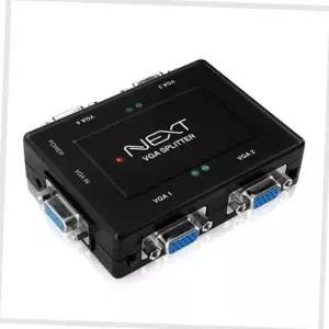 rgb vga 1대4 영상 신호 분배기 다중 모니터 화면 복제 출력기 다중출력 모니터분배기 rgb분배기