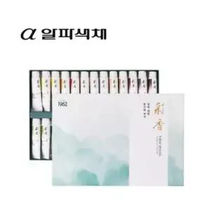 인물화 알파 뉴 채향 한국화채색 20ml 26색세트(A)(B)