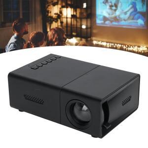 휴대용 프로젝터 LED 영화 6000lm 밝기 HiFi 스테레오 스피커 HD USB 3.5mm 포트 PC용 집 모임용