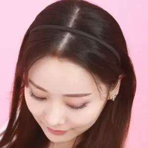 8mm 무지 머리띠 중형 헤어밴드 세안용 30대여성 레트로스타일 웨딩헤어장식 헤어핀재료
