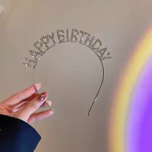 머리띠 파티용품 생일파티 해피벌스데이 티아라 해피벌스데이 생일파티 생일왕관
