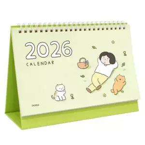 데스크캘린더 캘린더 인디고 2026 탁상달력 책상달력 탁상달력