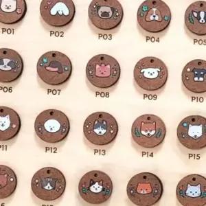 두바보 MDF 펜던트 (펜던트만)