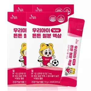 더데이 우리아이 튼튼철분 액상(30포) x 4박스