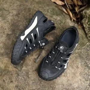 [MENSX8VP66]데일리 베이직 쿠션 아웃도어 샌들 2컬러