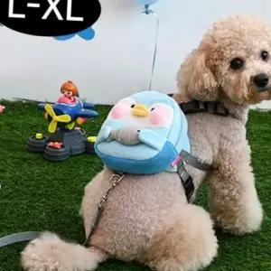 패리스독 귀여워 백팩 하네스2 펭귄 (블루) (L-XL)